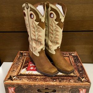 Tony Lama Men’s Buckaroo Boots 16” tall BNIB 12EE
